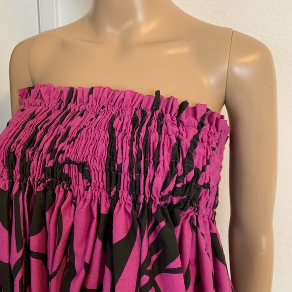 Beautiful Hawaiian woman’s dress free size - Picture 3 of 13
